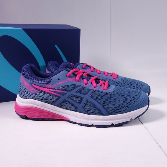 ASICS GT-1000 7 GS Running Shoes 1014A005-400 Blue - Picture 11 of 11